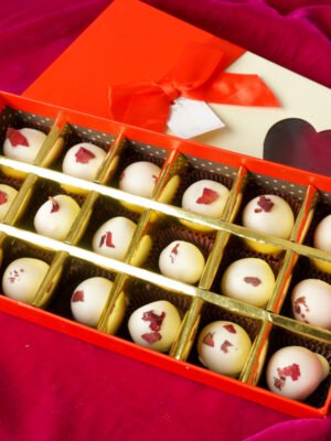 Gulkand Truffles (Hand Rolled) (18 Pcs)